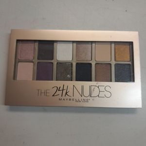 Mayebelline New York The 24K Nudes Eye Shadow Pallette Duo